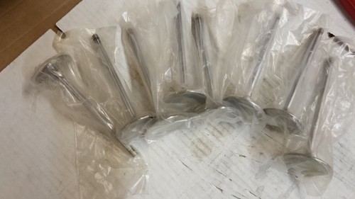 1.94 BIG BLOCK CHEVY EXHAUST VALVES .100 LONG 5//16 VALVE STEM STAINLESS SET OF 8