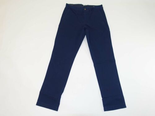 J Crew Men/'s Flex Straight Fit Chino Pants 32 x 34 NWT Navy Blue Herringbone