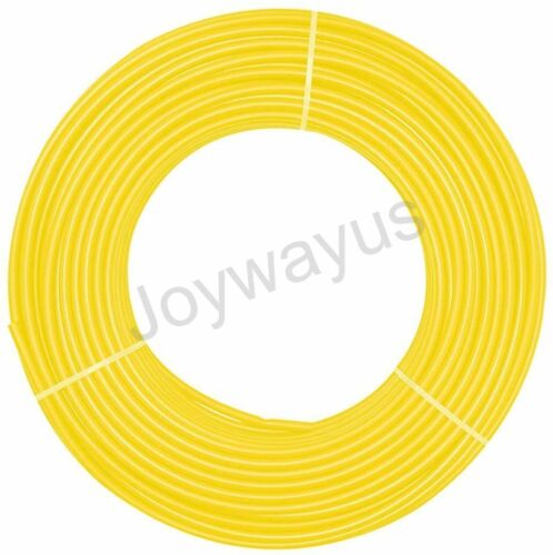 10mm x 6 5mm yellow pneumatic tubing pipe pu air compressor hose 32 8ft 10 meter