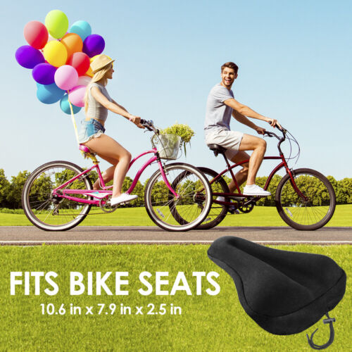 BV Bike Seat Cover Extra Soft Memory Foam Bicycle Saddle Cushion SC-01-R 