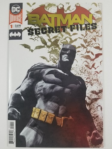 Batman Secret Files #1 Enhanced Foil First Print DC Comics 2018