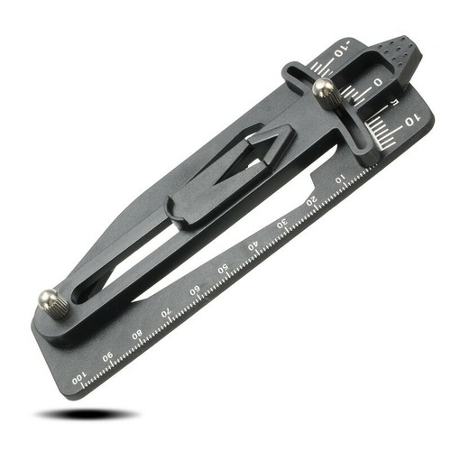 0-10cm ABS Black Universal Pitch Gauge For Esky Belt CP V2 KING 3 Replace EK1-03