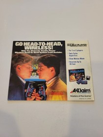 Destination Earthstar Nintendo NES Instruction Manual Booklet ONLY