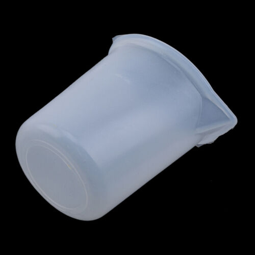 DIY 2 Pieces Crystal Epoxy Dispensing Silica Gel Measuring Cup Supplies Tool L 