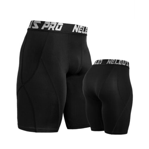 Details about   Men Compression Shorts Athletic Tight Underwear Pants Legging Sport Gym Training 