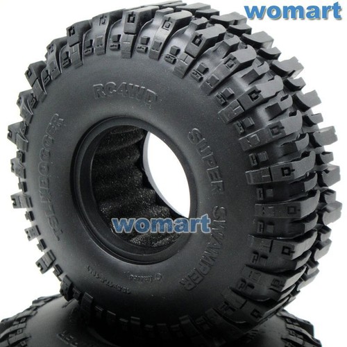 2Stück 1//10 RC 4WD TSL bogger Crawler Reifen Tire 121mm für RC 1.9 Beadlock Rim