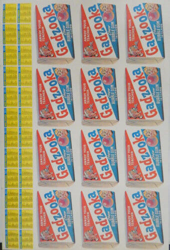 Topps Wacky Packages 1979 Mint Uncut Sheet 132 Stickers 2 Complete Sets 