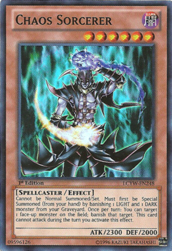 LCYW-EN248 Near Mint Chaos Sorcerer Super Rare Unlimited Edition