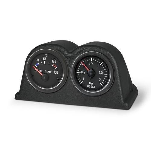 Jom Zweifach Halter 2 er für Zusatzinstrument 52mm Anzeigen 2 Plätze Cockpit