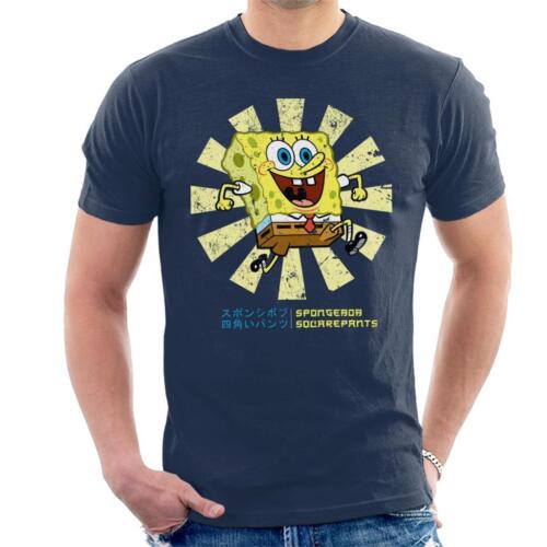 SpongeBob SquarePants Retro Japanese Men/'s T-Shirt
