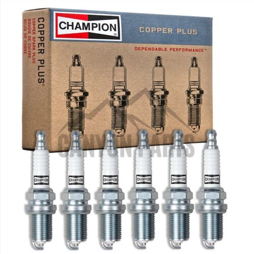 New 6pc Champion Copper Spark Plugs for 2006-2010 KIA SEDONA V6-3.8L
