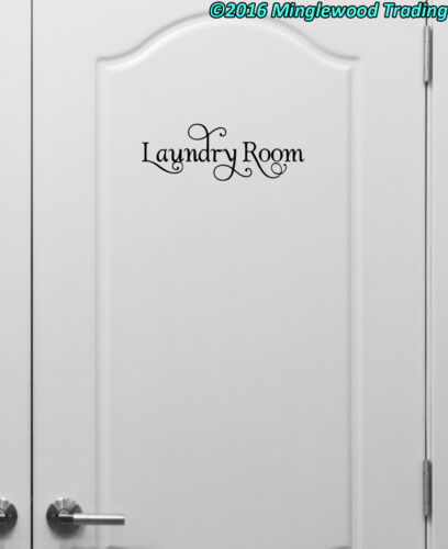 Swash Washer Dryer Ironing Clothes Details about  / LAUNDRY ROOM Vinyl Decal Sticker