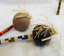 Kente Cloth Bound New Item Hand Made African Maraca