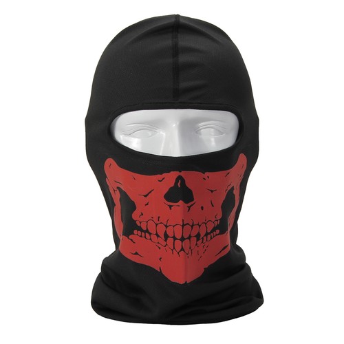 3D Cycling Bicycle Motorcycle Skull Cap Balaclava Headgear Hats Full Face Mask