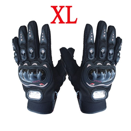 Motorcycle Motorbike Cycling Racing Full Finger Gloves Hard Knuckle Protection