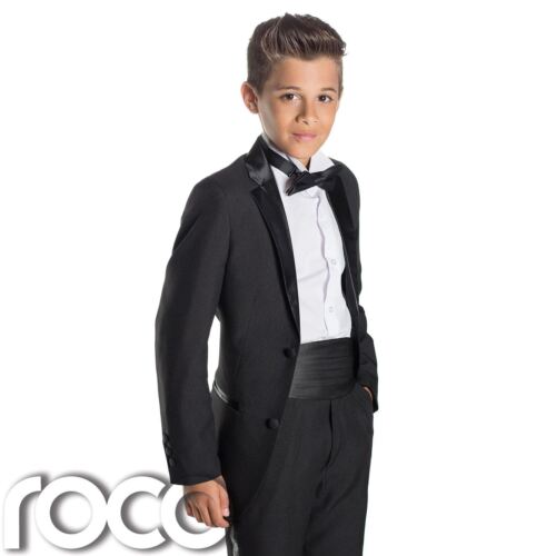 Boys Wedding Suits Boys Dinner Suit Page Boy Boys Black Tuxedo Prom Suits 
