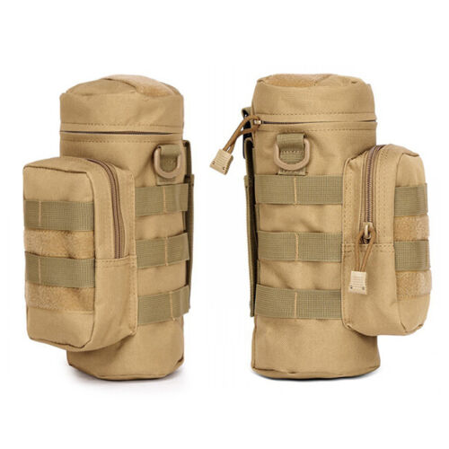 Outdoor Tactical Molle Water Bottle Bag Pouch Backpack Belt Holder Pack Outdoor