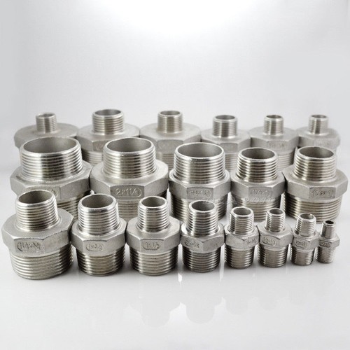 Details about / 1-1//4/" x3//4/" 304 Stainless steel Male Hex Nipple Thread Reducer Pipe Fitting NPT