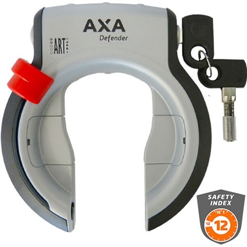 Cadre Vélo Château AXA Defender RL Argent//Noir