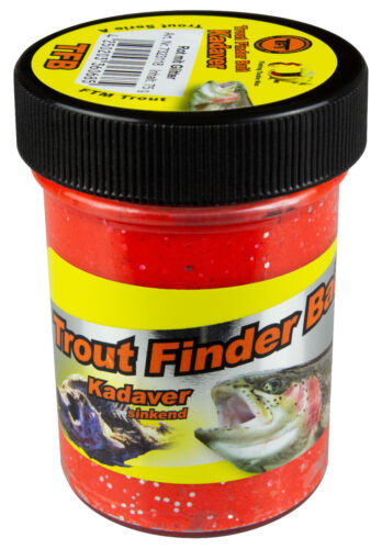 Trout Finder Bait KADAVER mit Glitter FTM  TFT sinkender Forellenteig NEU NEU 