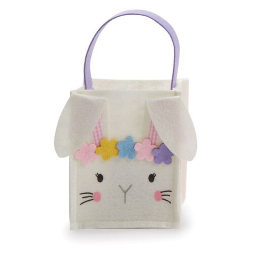 Mud Pie E0 Kids Easter Small Felt Treat Bag 6x4in 10010014 Choose Design