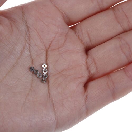 10pcs 681ZZ Miniature Mini Ball Bearings Metal Open Micro Bearing 1x3x1mm H WQ 
