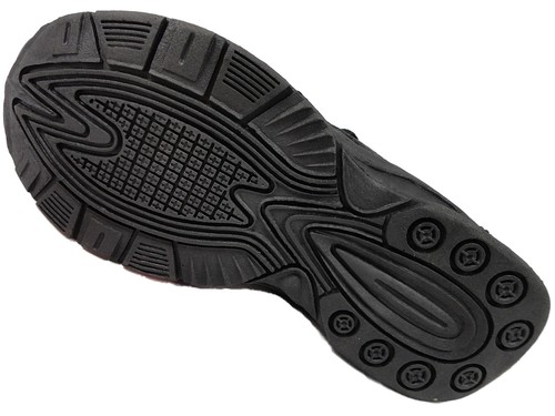 Boys Hi-Tec lace up Plain Black Trainer Shoes School Casual 13-6 good sole