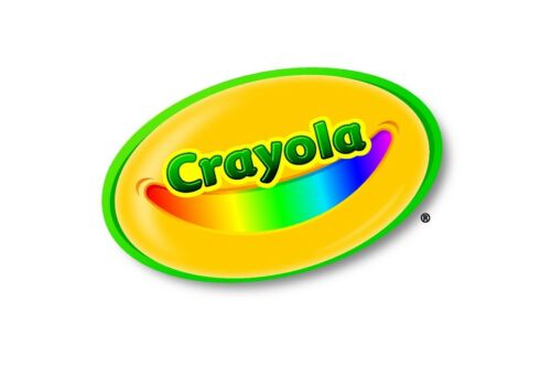 80 Crayola mousse transport Autocollantes Couleurs Vives Craft bâton sur Stickers 