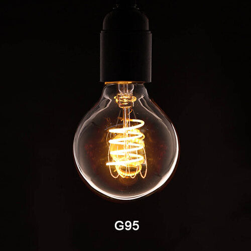 LED E27/4W Dimmable Vintage Filament Light Industrial Bulb Edison Decorative A 