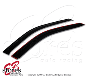 2.0mm Thickness Outside Mount Window Visor Rain Guard For Nissan Quest 04-10 2pc