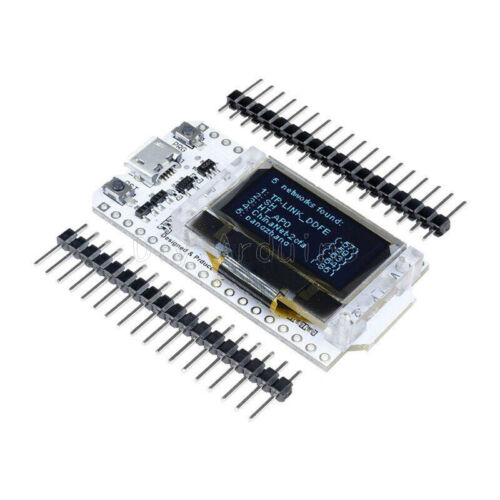 1PCS ESP32 0.96'' inch OLED Bluetooth WIFI CP2102 Module 32M 3.3-7V for Arduino 