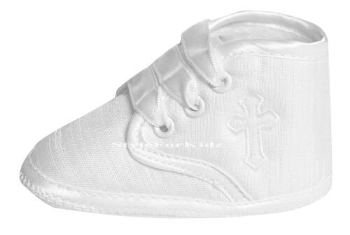 crème baptême Occasion Spéciale Bottes Bébé chaussures baptême garçon blanc ivoire 