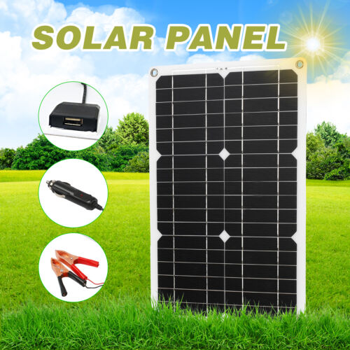 180W 12V Solarpanel Kit Off Grid Mit SAE-Verbindungskabel und Controller A1M1
