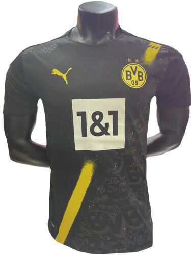 Maglia Borussia Dortmund personalizzata maglietta calcio Player nera campionato