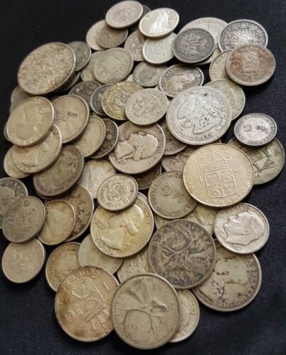✯ LOT of 3 World Silver Coins from Huge Hoard ✯ Old Antique Coins Money ✯3 COINS
