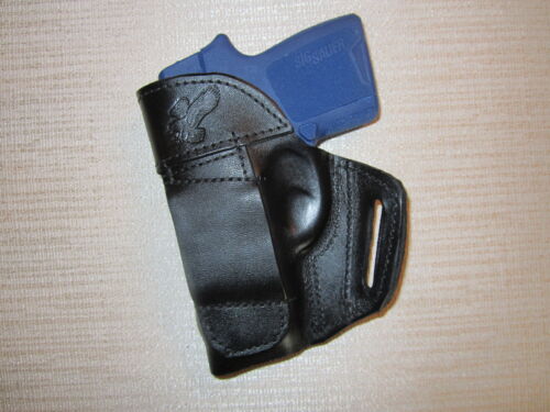 Fits SIG P290-9MM FORMED LEATHER BELT HOLSTER RIGHT HAND