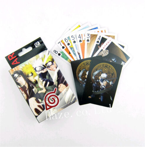 1pc Anime Naruto Paper Game Playing Cards Poker Collection Great Present 