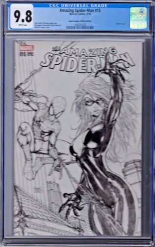 Amazing Spider-man Vol # 4 Issue # 15 CGC 9.8 Marvel Aspen Sketch Edition 