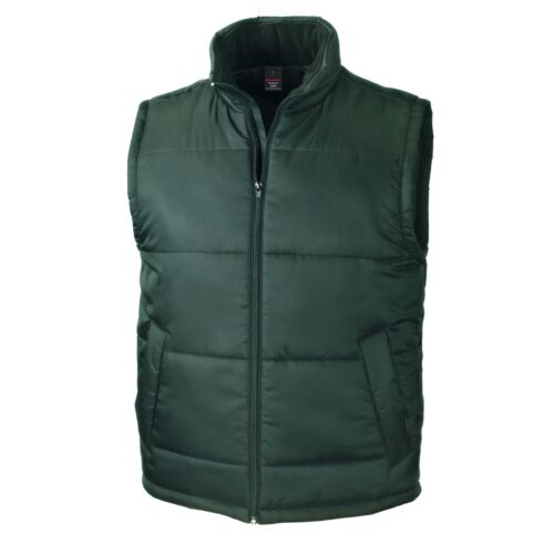 Mens Womens Quilted Padded Bodywarmer Gilet Gillet Sleeveless Coat Jacket S–3XL 