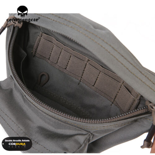 Emersongear Recon Waist Bag Tactical Pouch Fanny Hip Pack Belt Bag Detachable