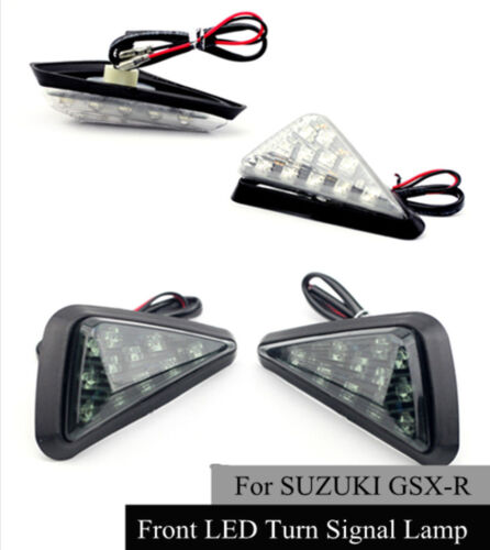 Front LED Turn Signal Indicator Lamp For SUZUKI GSXR 150 125 250  750 600 1000