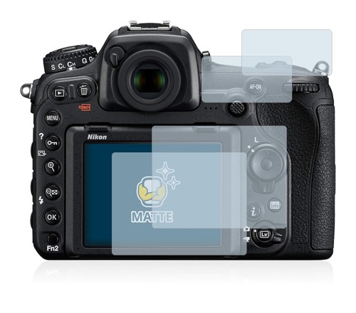 2x protector de pantalla mate para Nikon d500 lámina protectora protector de pantalla Lámina