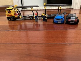 Lego City 60060 Auto Transporter, Used, With Instructions, Complete