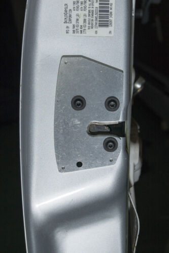 DR 02-09 3rd gen door latch repair & reinforcement plate L or R Dodge Ram 