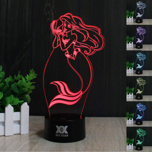 Romantisch Valentine/'s Day LOVE 3D LED Tischlampe Nachtlicht Leselampe 7 Farbe