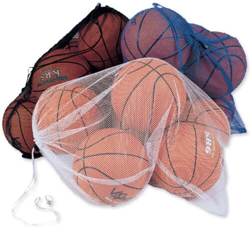 Mesh Ball Bag Basketball Soccer Volleyball 24x36 Draw String Sports Ball Bags XL 