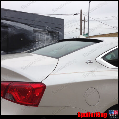 284R SpoilerKing Fits: Chevy Impala 2014-2018 Rear Roof Spoiler Window Wing