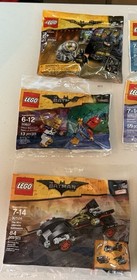 NISB Huge Lot The Lego Batman Movie 70908 70916 70917 BatWing Batmobile *READ*