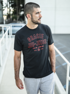 Gracie Jiu Jitsu officiel T-shirt Jujitsu M//Brazilian Jiu Jitsu//tatami Scramble