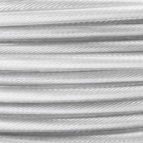 10mm PVC COATED WIRE ROPE galvanized steel stranded metal cable cord transport 